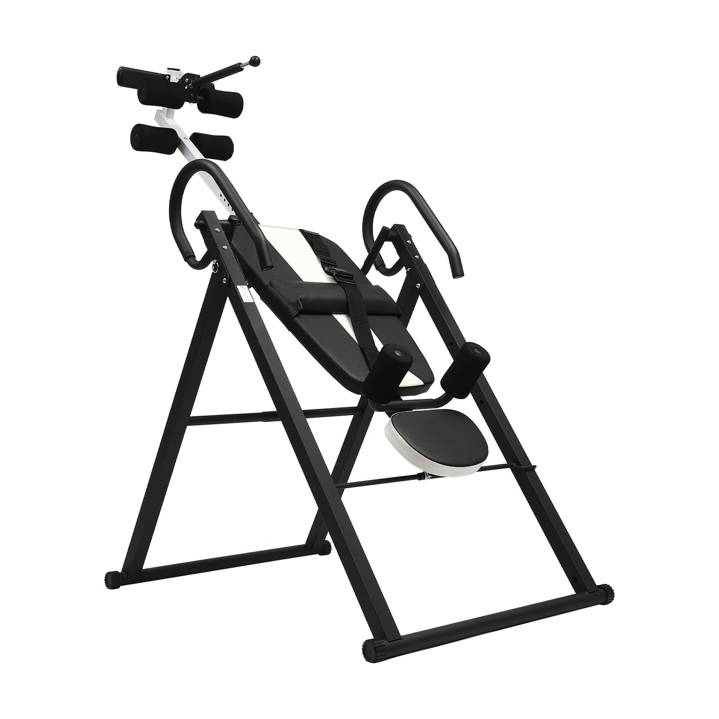 SEANESZTI Heavy Duty Inversion Table, 330 lbs Capacity Strength Training Inversion Equipment, Back Stretcher Inversion Table for Back Pain Therapy Training with Safe Belt & Comfortable Ankle Holders