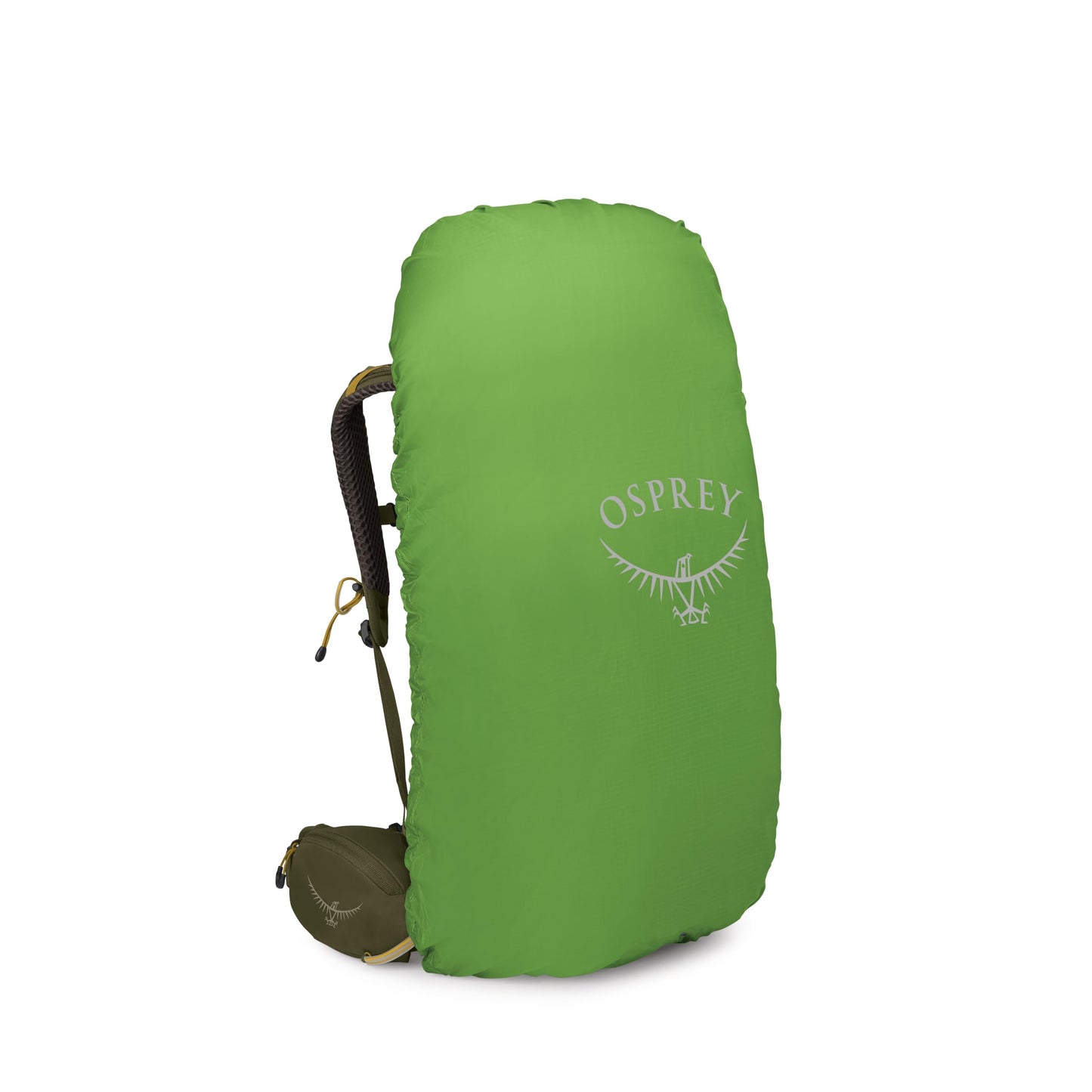 Osprey Kestrel 48L Men's Backpacking Backpack - Hiking & Camping Bag with Waterproof Raincover, Moss Green, Small/Medium