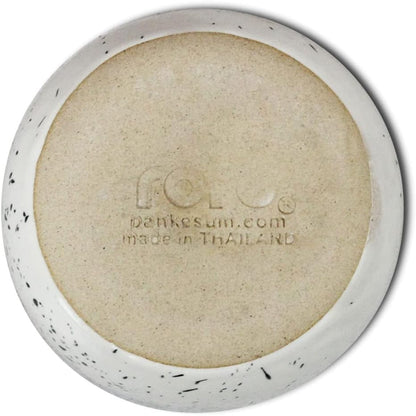 roro Exquisite Handmade Ceramic Stoneware Sauce Bowls, Set of 4, Speckled White, Microwave-Safe, Dishwasher-Safe