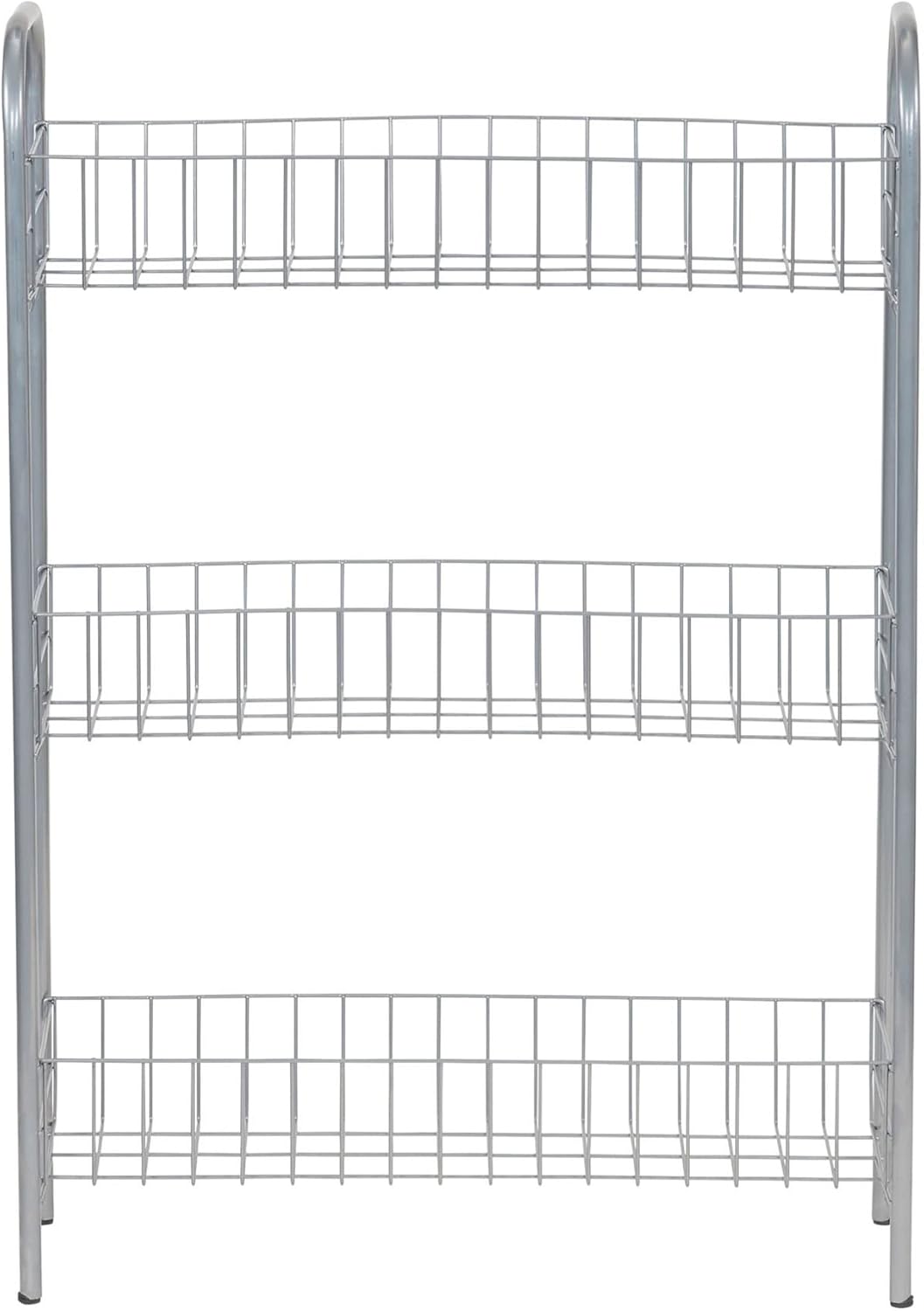 3 Household Essentials Slim Storage Cart, Shelf Storage Cart with Wheels, Perfect for Laundry Rooms, Bathrooms