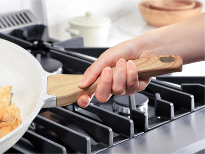 SENSARTE Nonstick Ceramic Frying Pan - 8-Inch Healthy Omelet Skillet | PFAS-Free, Induction Compatible, White