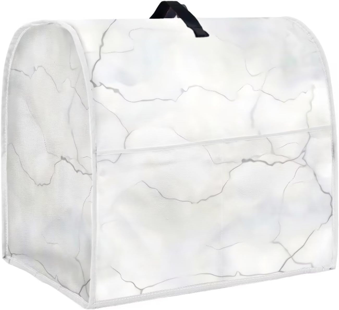 Marbling Print Auto Mixer Cover, Compatible with 4.5-5 Quarts Blender, Washable Dust Proof Kitchen Appliance Cover