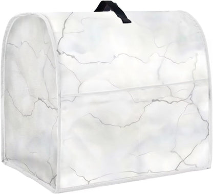 Marbling Print Auto Mixer Cover, Compatible with 4.5-5 Quarts Blender, Washable Dust Proof Kitchen Appliance Cover