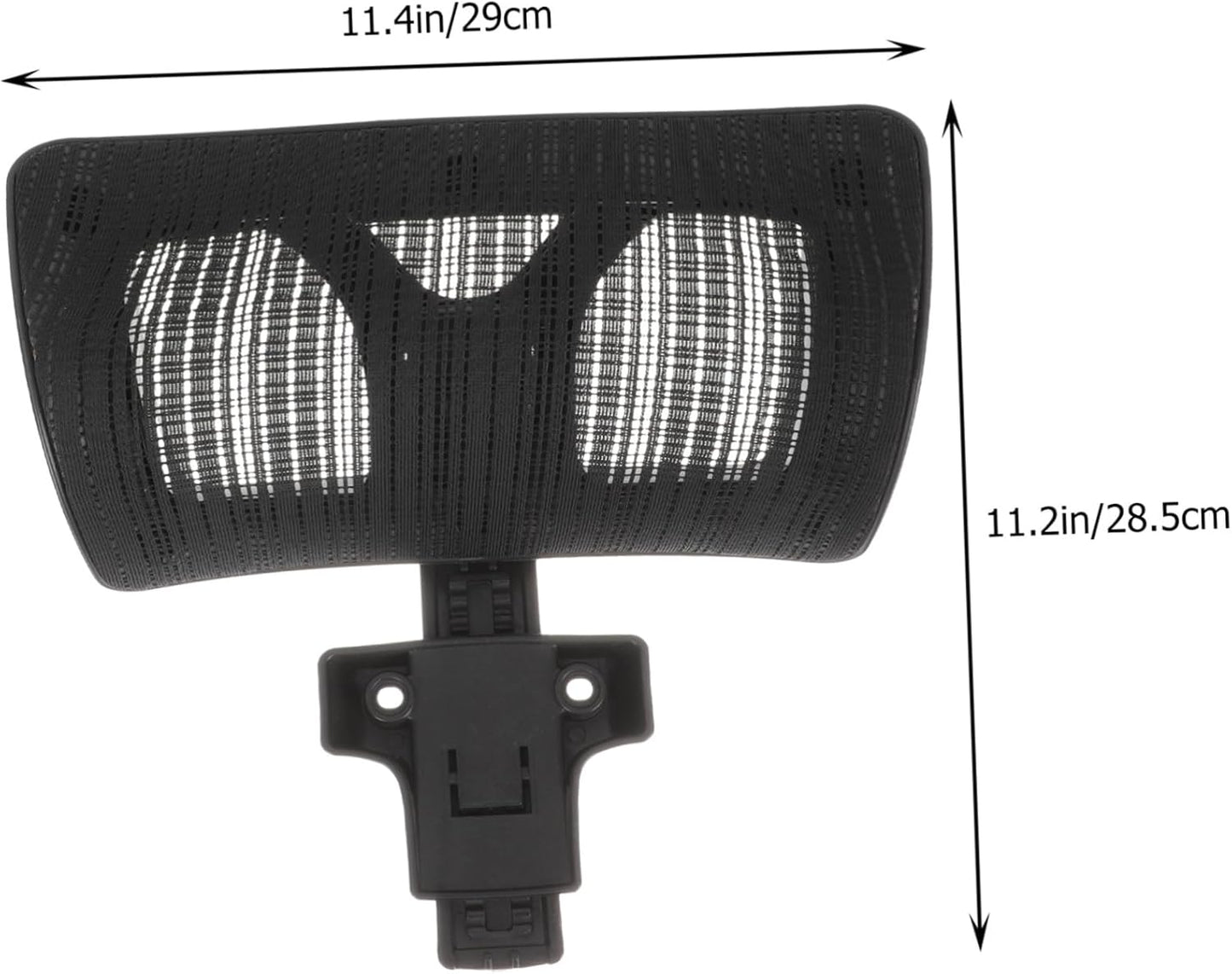 Holibanna Office Chair Headrest Attachment, Universal Adjustable Height Angle Head Support for Executive Desk Chair