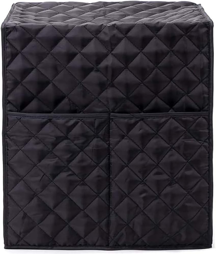 COOSOO Coffee Maker Cover, Washable Stain Resistant Covers with Storage Pocket, Dust Protection for Kitchen Appliances