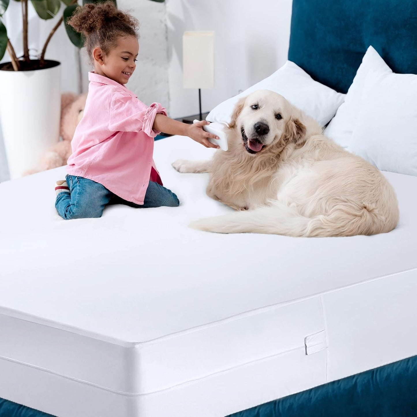 Utopia Bedding Mattress Protector - 100% Waterproof Twin Size Encasement | Pack of 2, Bed Bug & Dust Mite Proof