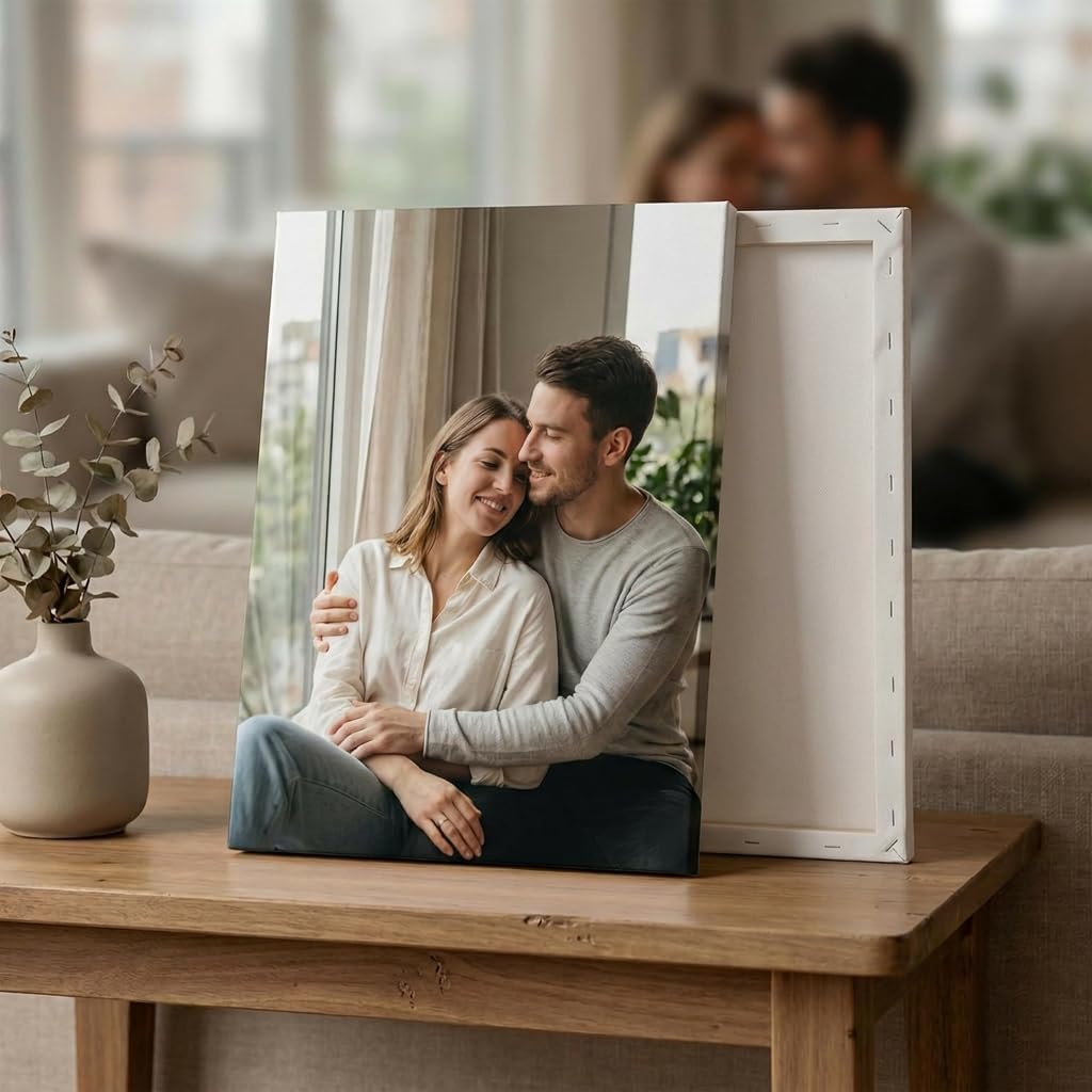 TWING Custom Canvas Prints - Personalized Framed Wall Art | 22x28 Inches, Perfect for Home Decor & Gifts