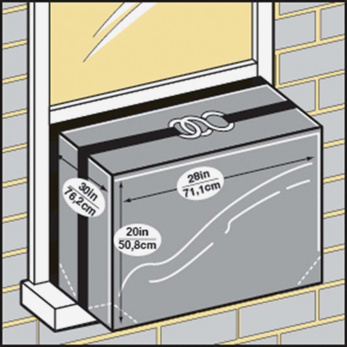M-D Building Products MD Building-87619, Large, Silver