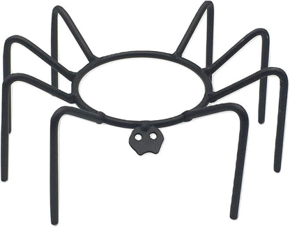 Handcrafted Metal Spider Fall Decoration for Pumpkin and Mum Displays