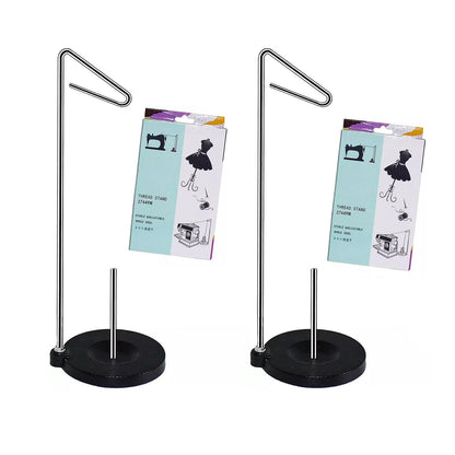 Bequilter 2Pcs #27449M Universal Stand Holder Full Metal Stable &Adjustable Thread Holder