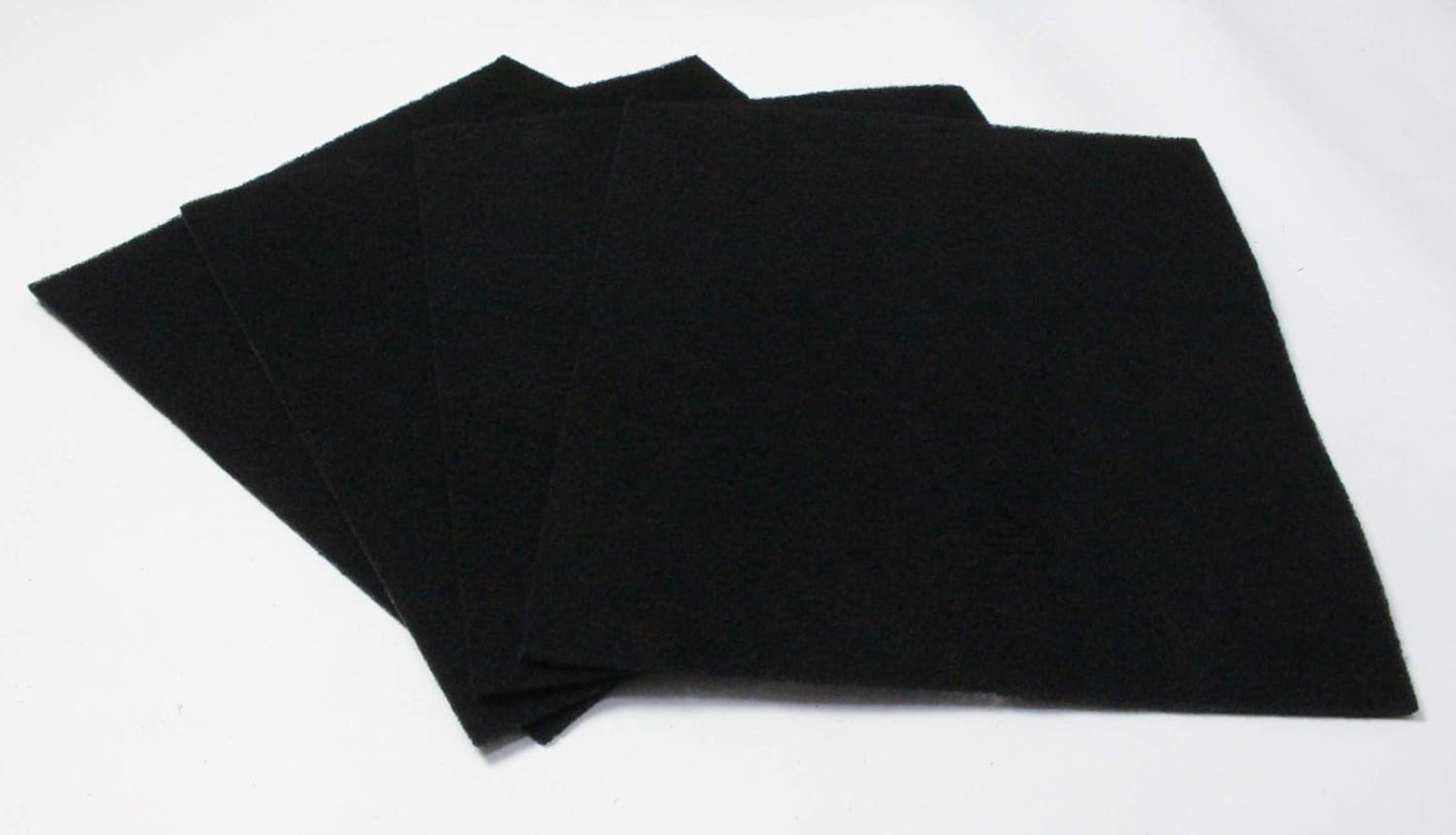 Universal Air Cleaner Carbon Replacement Pre-Filters for Honeywell HPA300 Series (4 Pack)