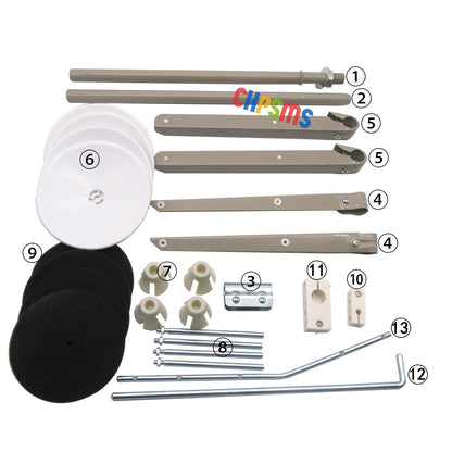 CKPSMS Brand -1 Set Thread Stand Compatible with Industrial Sewing Machines (F4)