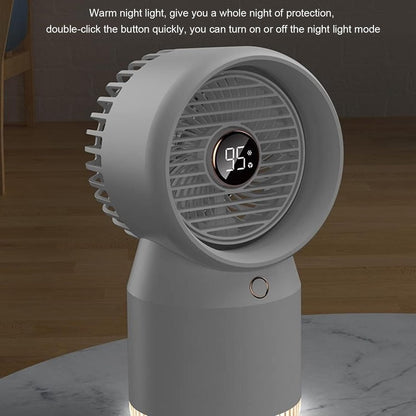ENZZ Car Air Conditioner, USB Powered, Fast Cooling, Mini Camping Air Conditioner for Home, Office, Car