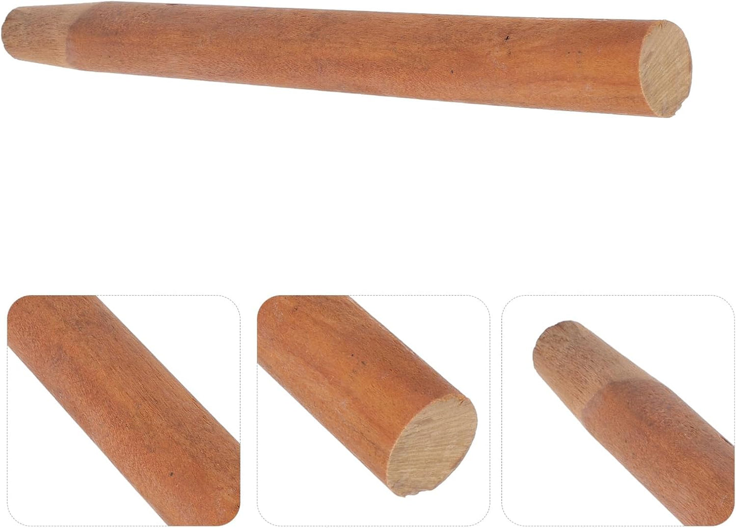 Wooden Shovel Handle Replacement, Agricultural Ladle Handle for Gardening Shovel, 11.8 inch Hatchet Grip