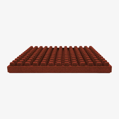 IncStores 2.5" Thick Jamboree Playground Surface Outdoor Tile Flooring (Red, 75 Tiles (Full Pallet) - 300 Sqft)