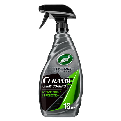 Turtle Wax 53409 Hybrid Solutions Ceramic Spray Coating, Incredible Shine and Protection for Car Paint, Extreme Water Beading, Safe for Cars, Trucks, Motorcycles, RV's and More, 16 oz. (Pack of 1)