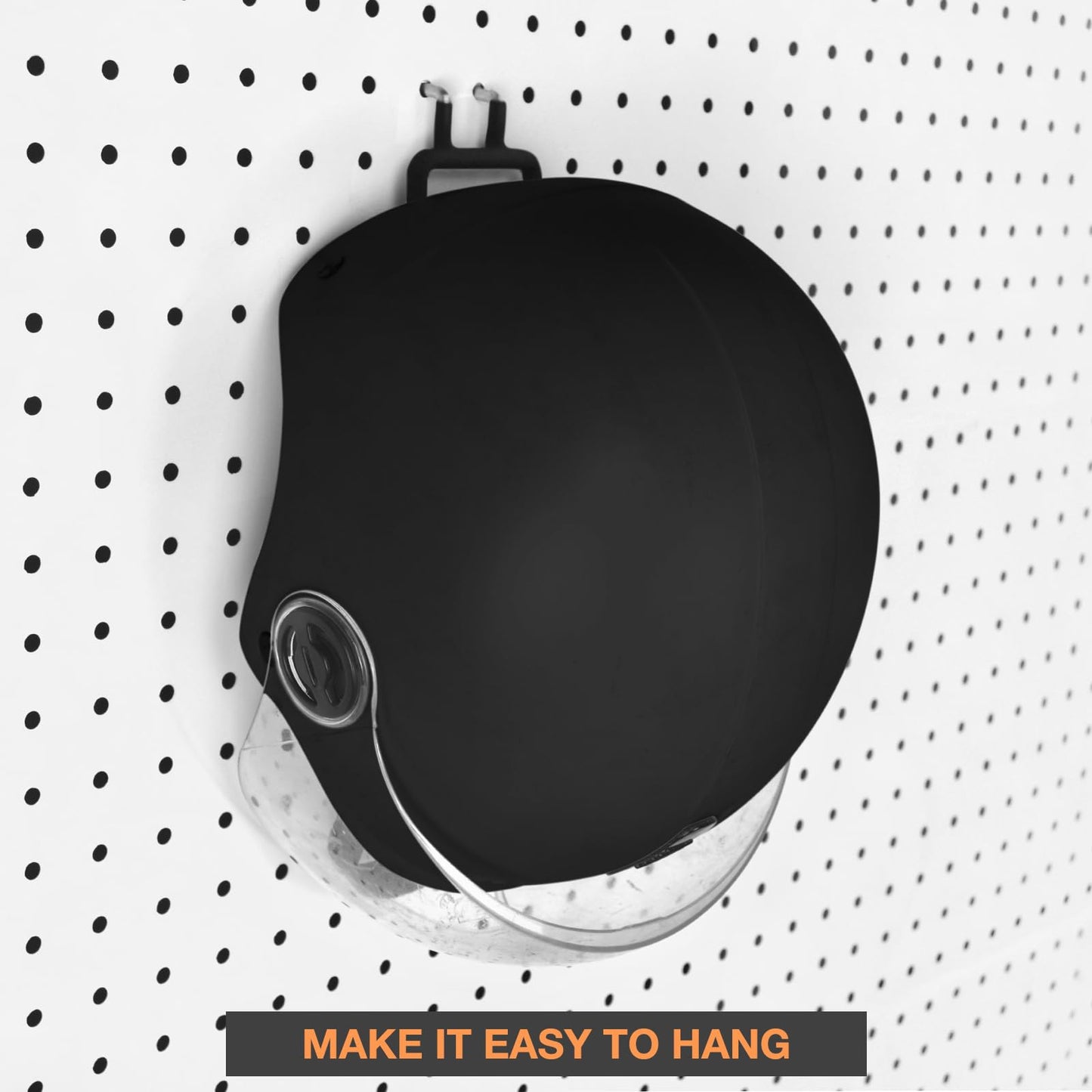 G.CORE 24-Pack Pegboard Hooks, 2" 4" Peg Board Tool Utility Hangers Fit 1/4" Pegboards, Heavy Duty Metal Shelving Brackets, Wall Organizers and Storage for Craft Room Garage Workbench Office (Black)
