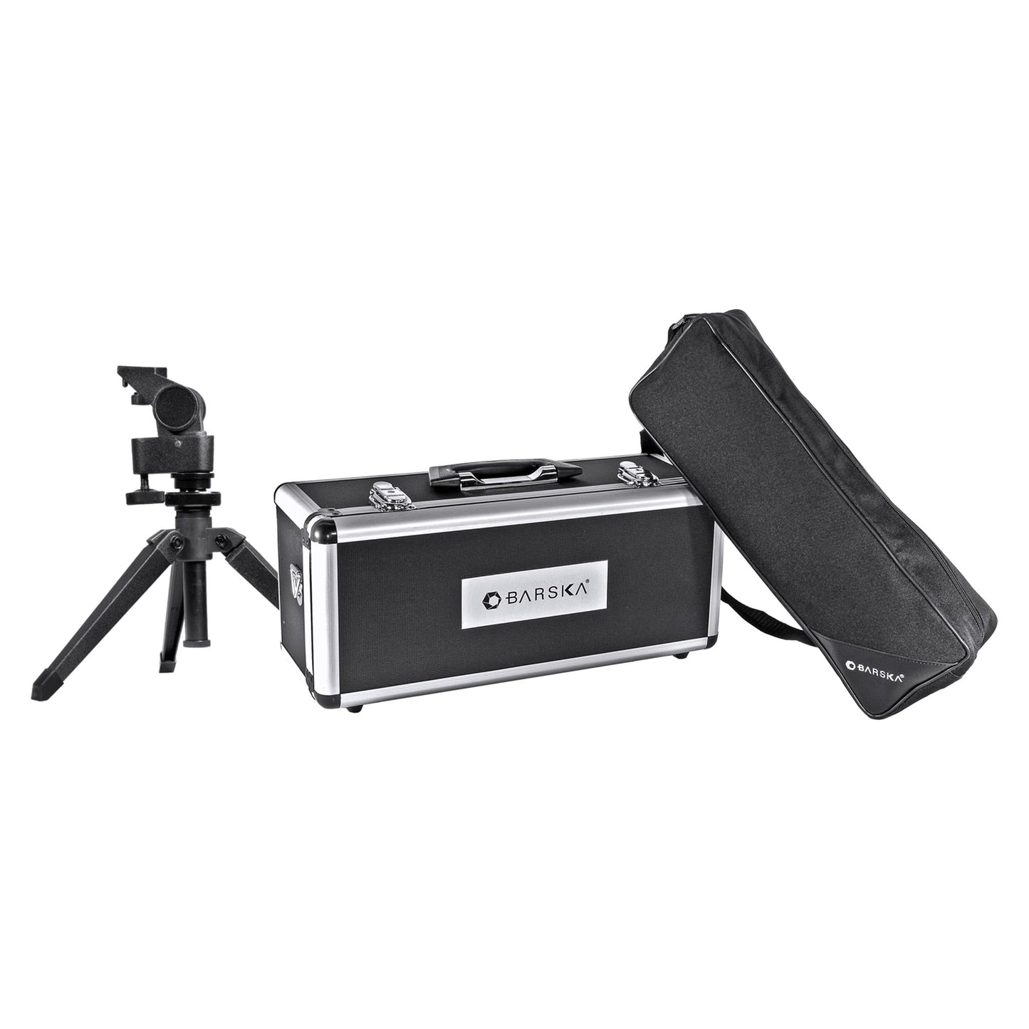 Barska Blackhawk Waterproof 20-60x80 Angled Green Spotting Scope with Tripod for Birding Hunting Shooting Travel Sport Events