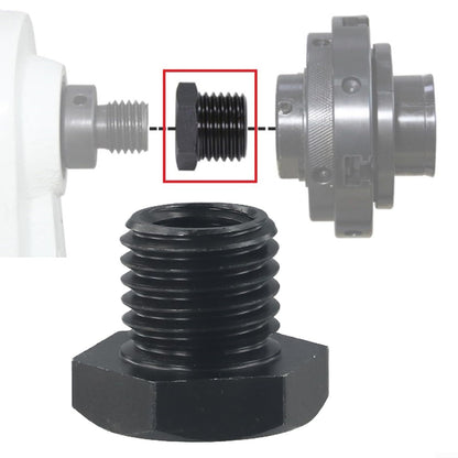 Wood Lathe Chuck Adapter, 18mmX2.5 To 1-8TPI, Lathe Headstock Spindle Adapter, Woodworking Lathe Chuck Thread Converter For Metal Or Wood Turning, CNC Machining