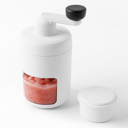 Shaved Ice Maker, Ice Shaver Slushie Machine, Snowcone Maker for Kids Birthday Party, House Warming Gifts New Home, Kitchen Gift Ideas, White