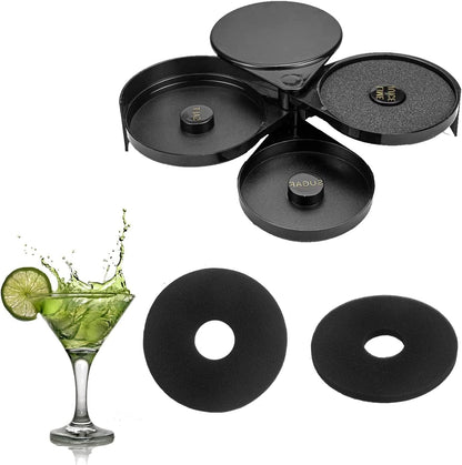 15 Rimmer Pcs bar Sponges Bartender Tool Replacement for Glass,Cocktails,Margarita Salter,Salt Trays