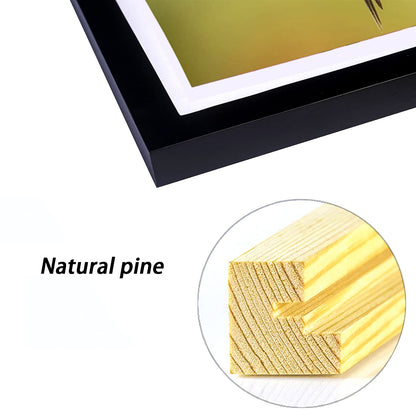 ZZFQXZ 12x12 Diamond Painting Frames 30x30cm Diamond Art Frames Display Picture10x10inch/25x25cm with Mat or Cavas 12x12inch/30x30cm Diamond Painting Frame Solid Wood Photo Frame Black（ZK001）