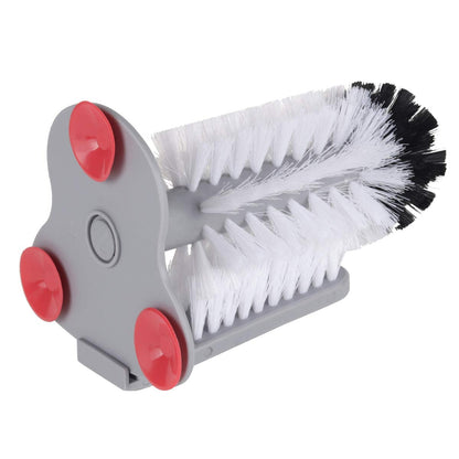 Glass Cup Washer With Double Bristle Brush for Bar Kitchen Sink