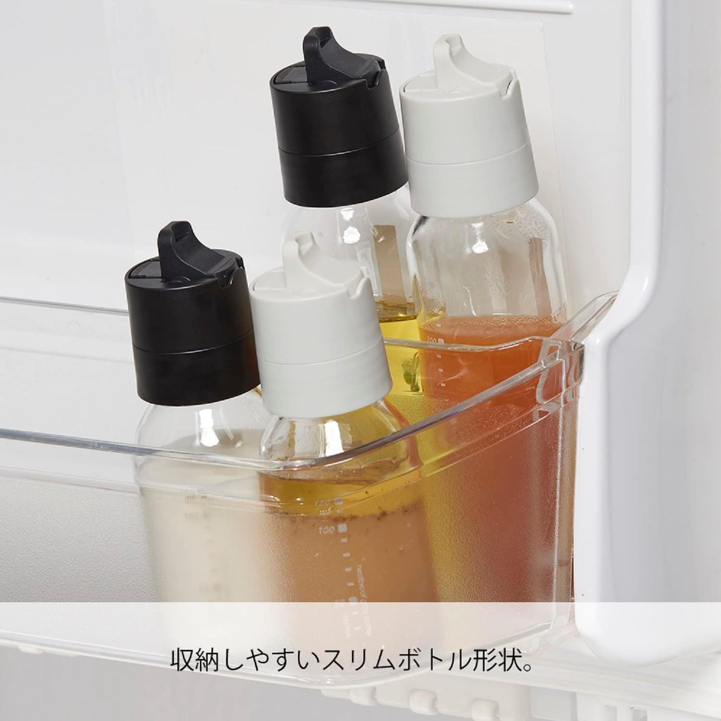 Hario Flip-Top Dressing Bottle - 120ml, Black
