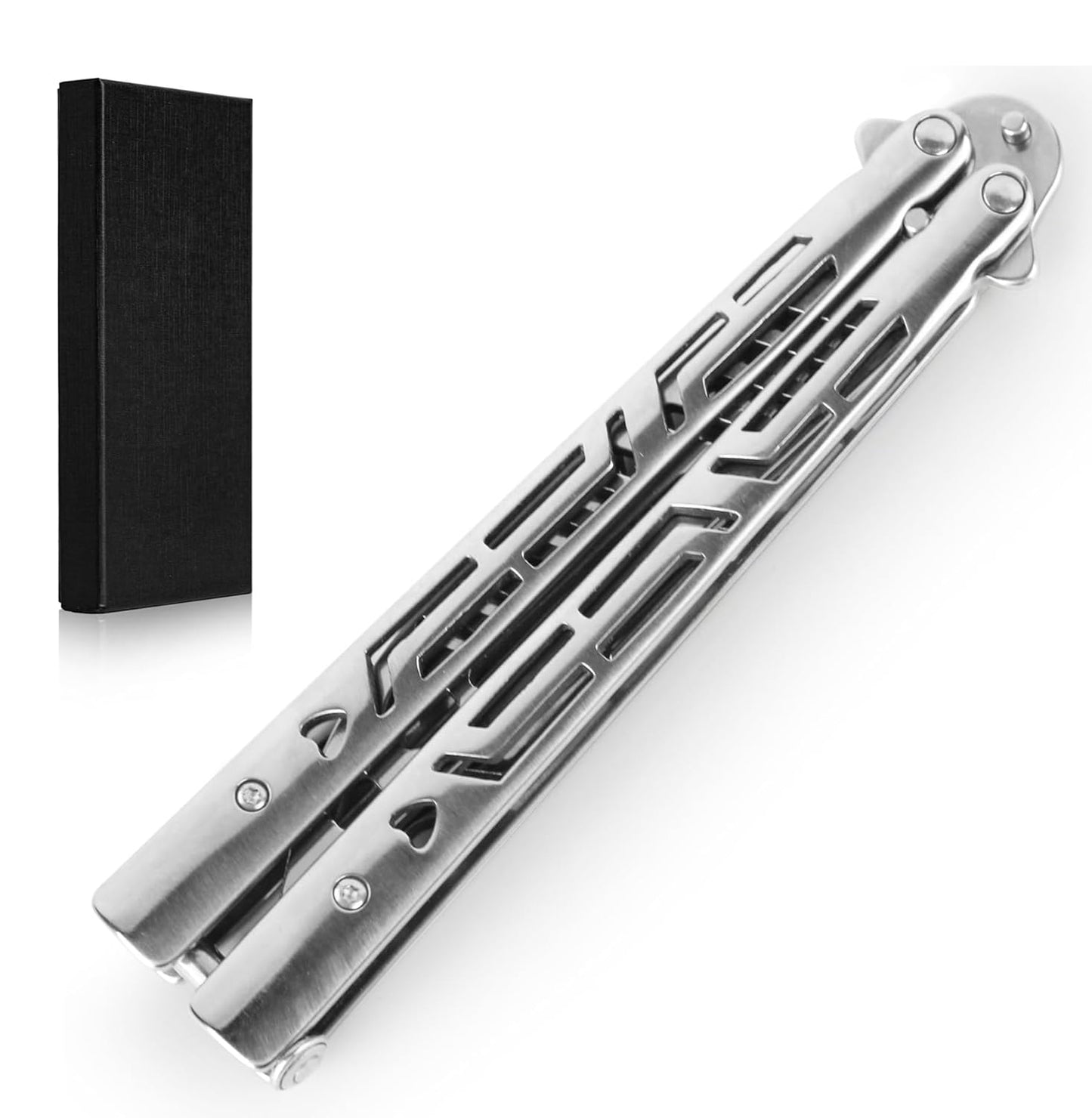 CIXIZUIJIA Stainless Steel Foldable Tool with Silvery Finish – Durable and Easy to Use for Everyday Handling