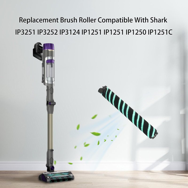 Replacement Brush Roller Compatible with Shark IP3251 IP3252 IP3124 IP1251 IP1251 IP1250 IP1251C Cordless Vacuum (2 Pack)