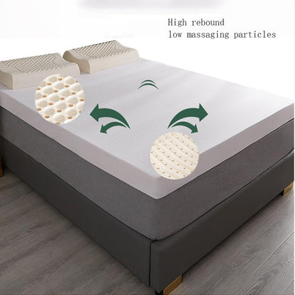 Organic Natural Latex Mattress - 3-Inch Medium Soft Hybrid Mattress, Foldable Floor Sleeping Bed Tatami Mat, 150x190cm (59x75in) for Ultimate Comfort