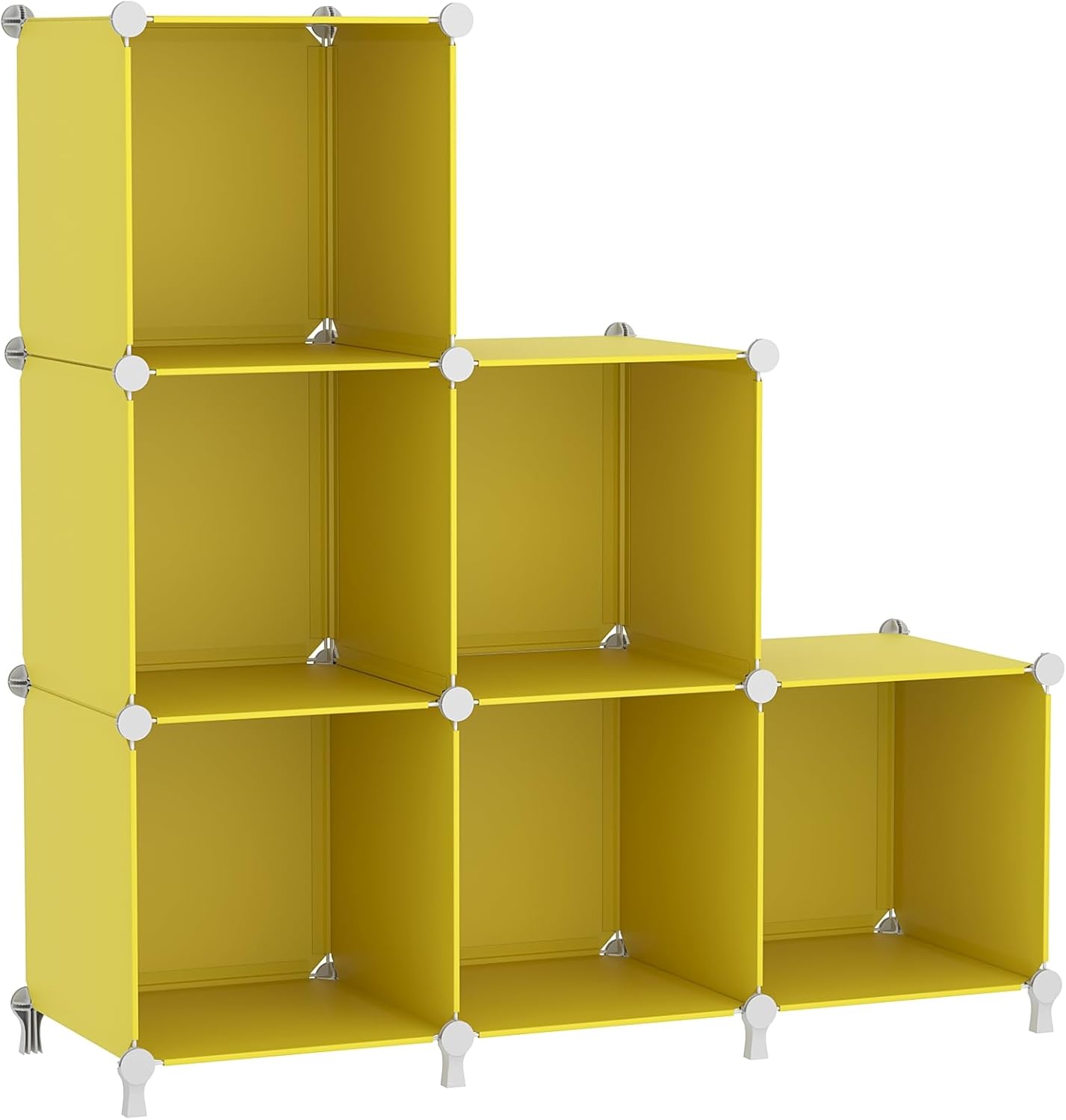 6 Closet AWTATOS Cube Storage Organizer, Cube Organizers and Storage, DIY Stackable Bookshelf Plastic Clothes Organizer
