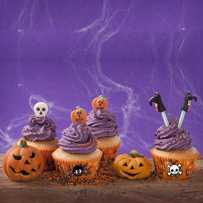 Winlyn 517 Pcs Bulk Foam Halloween Prints Stickers Self-Adhesive Pumpkins Jack-O'-Lantern Ghost Witch Bats Monster Stickers 1" 1.5" 2" Embellishments for Kids Craft Favors Rewards Halloween Decoration
