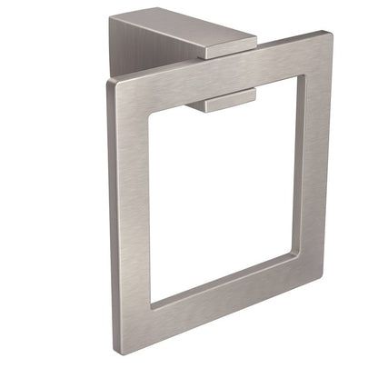 Moen Kyvos Collection Brushed Nickel Modern Bathroom Hand Towel Ring, BP3786BN