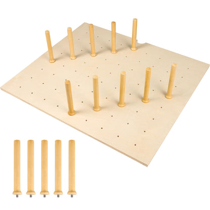 Mezurun Pegboard Drawer Organizer（30×21in） Peg Board for Drawers,Peg Board Drawer Organizer Kitchen Pegboard Divider Organizer Adjustable Trimmable，15PCS Wooden Peg