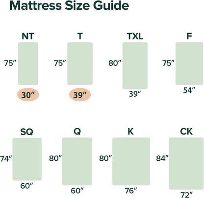 Zinus Memory Foam Mattress - 12 Inch Green Tea Infused Comfort | Full Size
