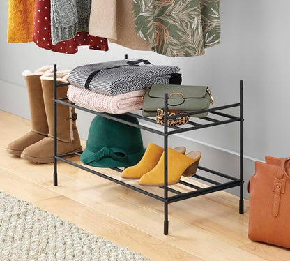 2-Tier Whitmor Modular Stacker Shelf
