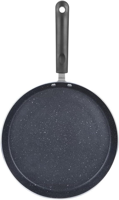 Yosoo Non Stick Frying Pan, Fast Heating Aluminum Alloy Cookware with Heat Proof Handle for Breakfast