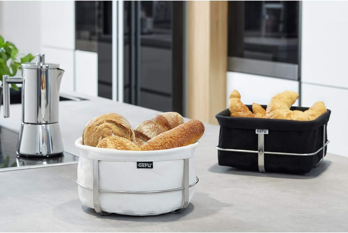 GEFU Bread Basket in White