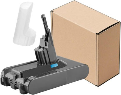 Dyson V8 Battery Replacement - Upgraded 21.6V for Animal, Absolute, Motorhead | Compatible with Fluffy Carbon Fiber Series