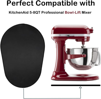 Mixer Sliding Mats for KitchenAid Stand Mixer, 2 Grey Accessories, Compatible with 5-8QT Bowl-Lift