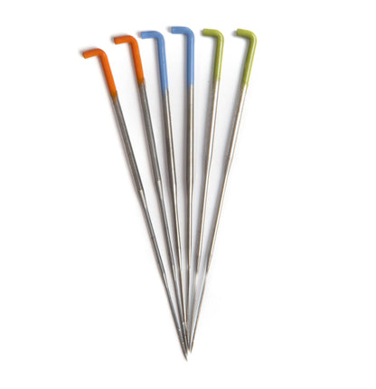 Sample Set | Precision Wool Felting Needles | 36 Gauge Star, 38 Gauge Star, 40 Gauge Spiral - Pack of 2 Each Size | Made in Germany by Groz-Beckert | High Carbon Steel | Needle Felting Tools