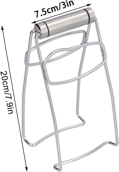 Hot Plate Tongs, Bowl Clip Dish Gripper with Strong Grip for Kitchen, Home, and Restaurant Use