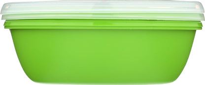 Preserve Dishwasher Safe Sandwich Food Storage Container, Set of 2, Apple Green, BPA Free, Made from Recycled Plastic