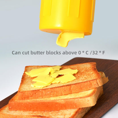 ActSimpl Butter Slicer Cutter, Easily Cut Cold Butter Straight from Freezer, Freshness-Lid Dispenser
