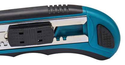 Makita Utility Knife Snap-Off Easy Loading Retractable Extra Blades Comfortable Rubber Handle Total 8 Blades
