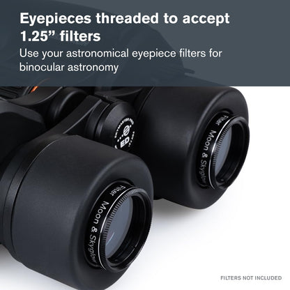 Celestron – SkyMaster Pro ED 20x80 Binocular – Astronomy Binocular with ED Glass – Large Aperture for Long Distance Viewing – Fully Multi-coated XLT Coating – Tripod Adaptable – Carrying Case Included