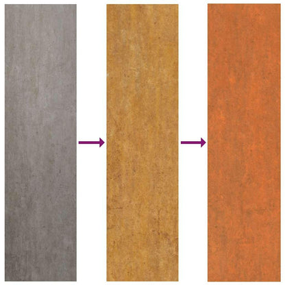 Foknhdi Corten Steel Raised Garden Bed Large 94.5 x 94.5 x 30.3 in Rustic Planter Box with Natural Rusty Patina for Patio Outdoor Herb & Veggie Growing