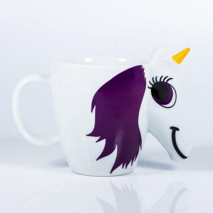 UK Unicorn Color Changing Ceramic Coffee Mug - 10 oz