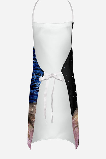 Caroline's Treasures SS8443APRON Starry Night Old English Sheepdog Apron, Large, Unisex, Multicolor, Cooking Kitchen